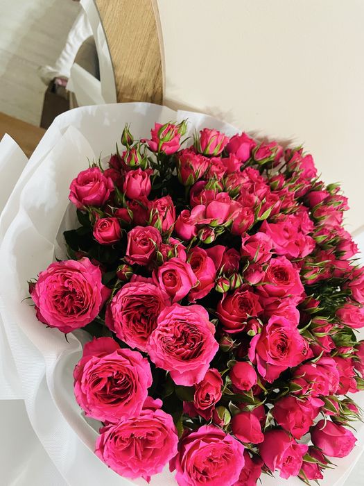 Пионы букет кеше ғана алынған