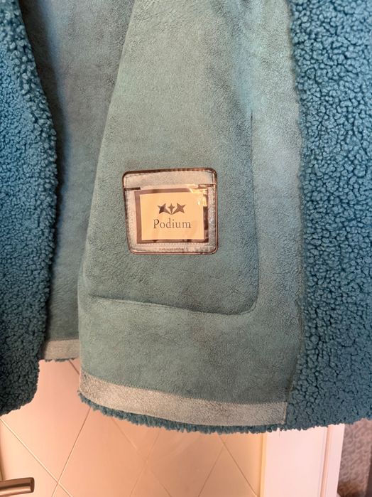 Пальто тедди исскусственный