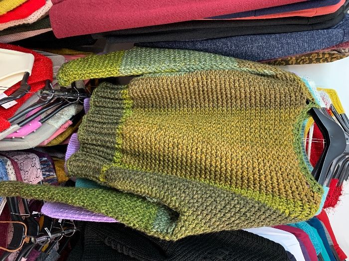 Pulover PRINTEMPS multicolor tricotat