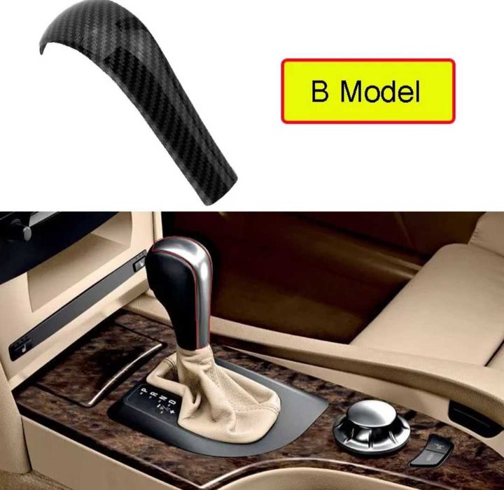 Карбонов ринг за скоростния лост за автоматик на БМВ BMW капаче