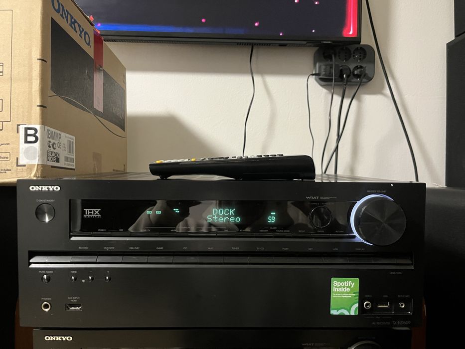 Onkyo TX-NR 609 4K/7.2/Arc/internet /Spotify/Dolby/etc.