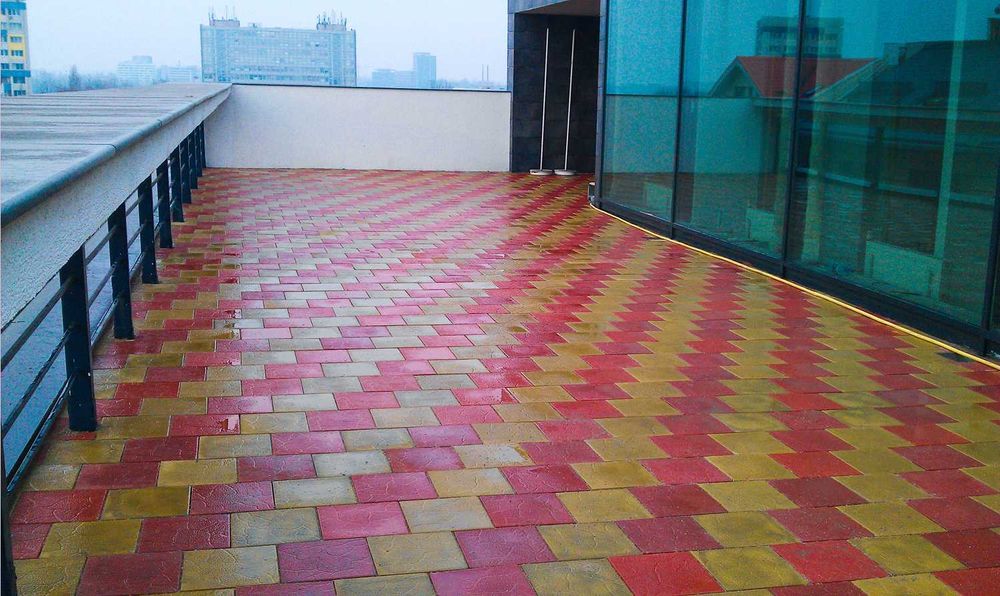 Pavaj Colorat și Modele Mixte – Producător – Design Personalizat Curte