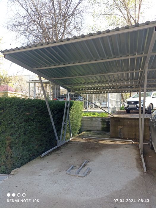 Авто навес на заказ. 270минг м²