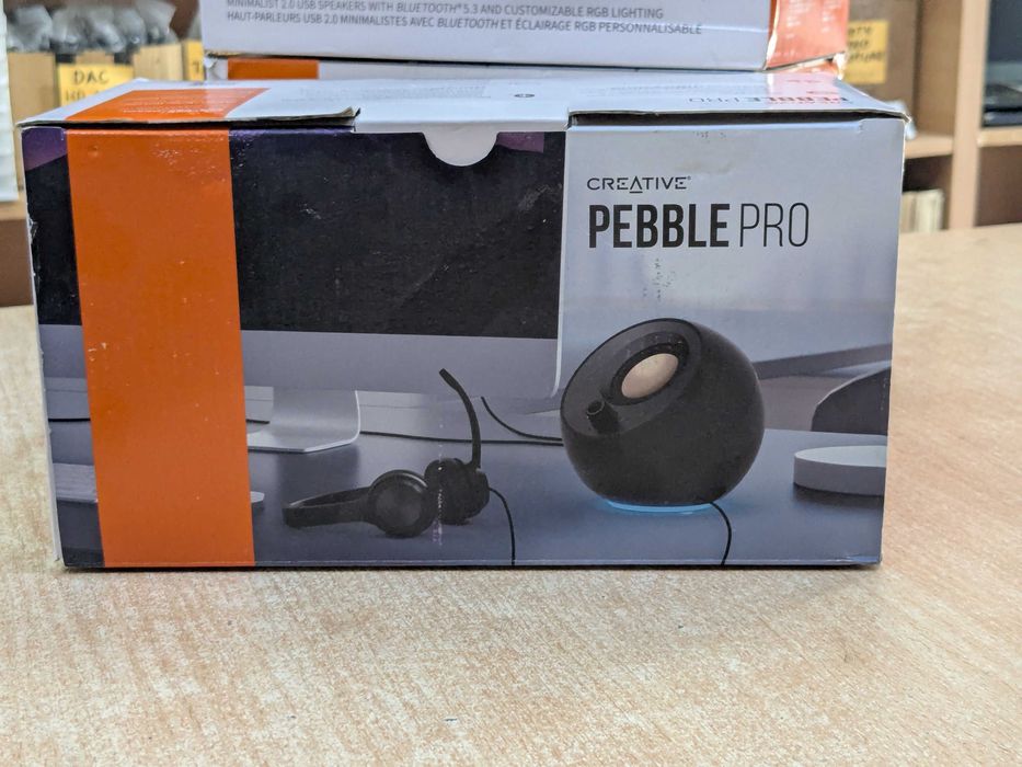 5 вида тонколони Creative PEBBLE PRO X PLUS Bluetooth Разопаковани Продукти с Гаранция