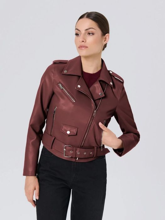 Vand geaca bike burgundy