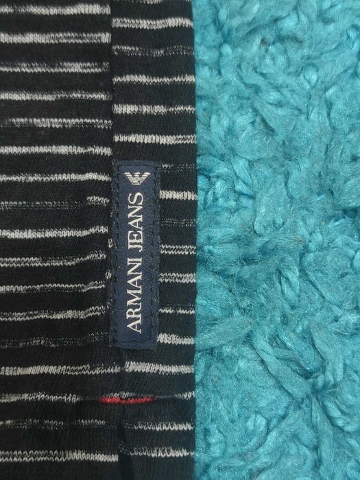 Tricou Armani Jeans - Onyx Stripes