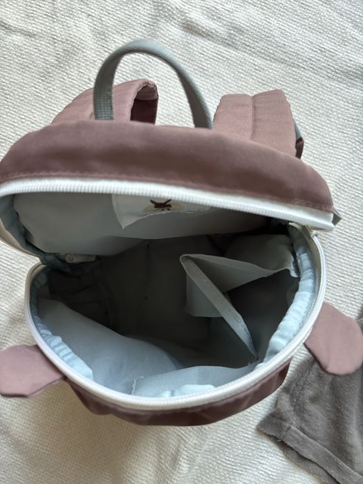 Сет гащеризонче, блуза, раничка