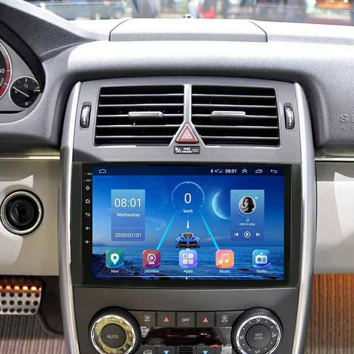 Mercedes Мултимедия Android 9 инча A B vito viano sprinter vw crafter