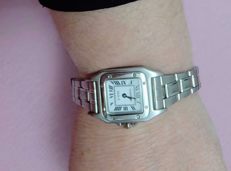 Ceas de mana dama Cartier aurit