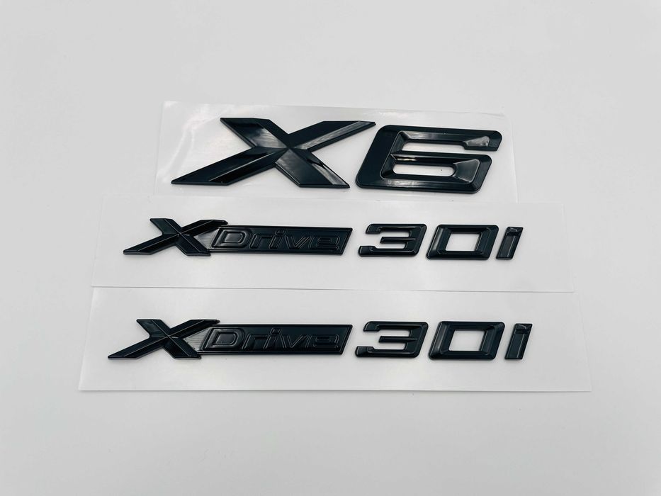 Set embleme compatibile BMW X6 x-drive 30i