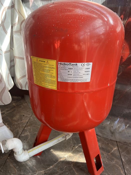 Centrala termica pe lemne + Vas expansiune 50L + cos inox de vanzare !