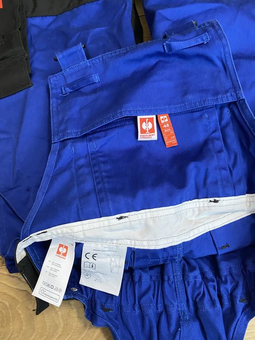 Engelbert Strauss-NOU, salopeta cu pieptar, model Nou, Cordura, Men 48