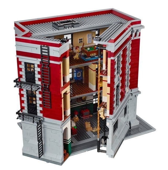 Конструктор Ghostbusters Firehouse Headquarters 75827-съвместим с LEGо