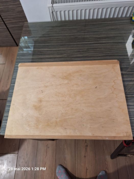 Placa lemn fag pentru intins si framantat aluat 70x50cm