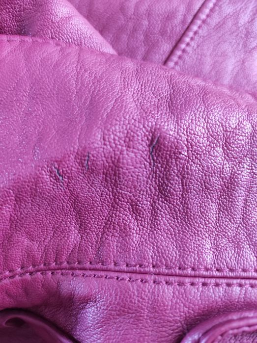 Jacheta Stradivarius din imitatie de piele, marimea S