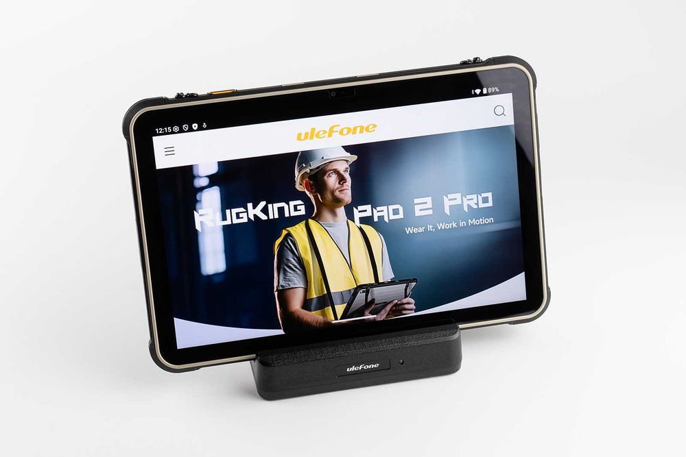 Ulefone RugKing Pad 2 Pro - 8GB+8GB/256GB, Android 16, Charging Dock!