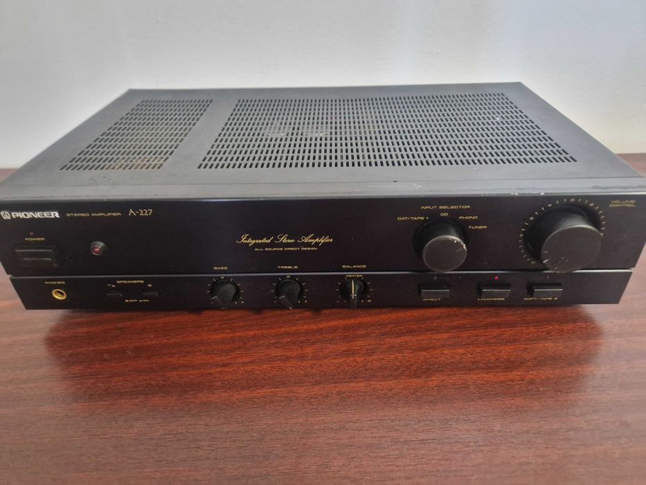 Pioneer A-227 Amplificator Stereo Hi-Fi | Testat | Funcționează foarte bine