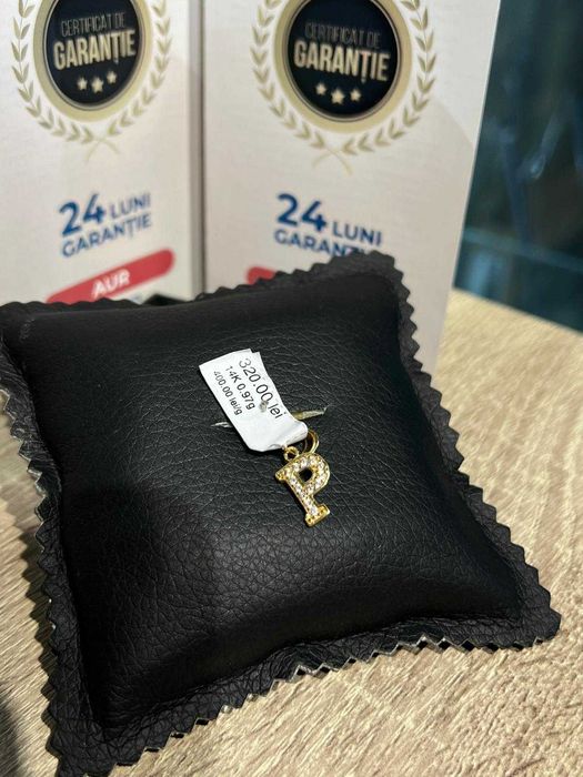 (Ag42) Medalion aur 14K 0.97gr B11171.2 2 Ani Garantie!