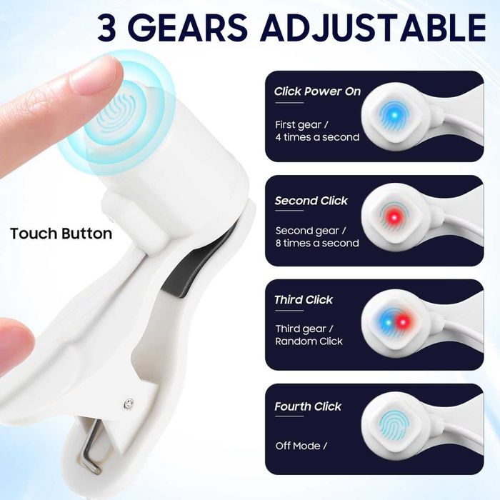 Автоматично докосване на екрана на телефона, симулирано щракане