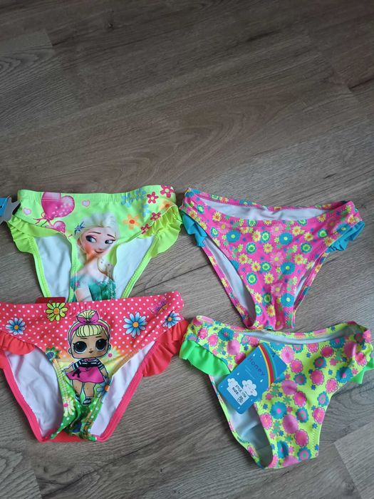 Плажни бански гащета За момичета от 1 до 7 години нови