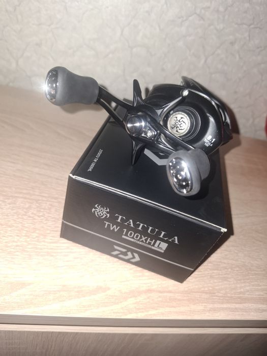 Макара Daiwa Tatula TW 100XHL(left handle)+Въдицата Daiwa Tatula 7-28g