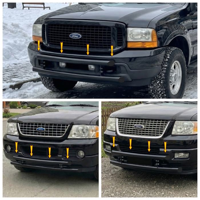 Защита бампера Ford Explorer Expedition Excursion