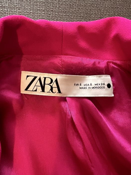 Дамски цикламен костюм ZARA