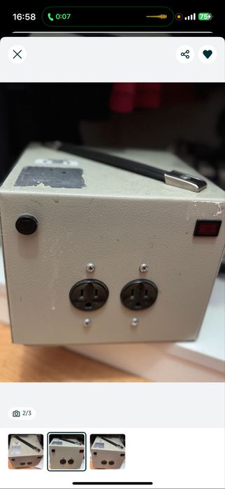 Пребразователь с 110v на 220v