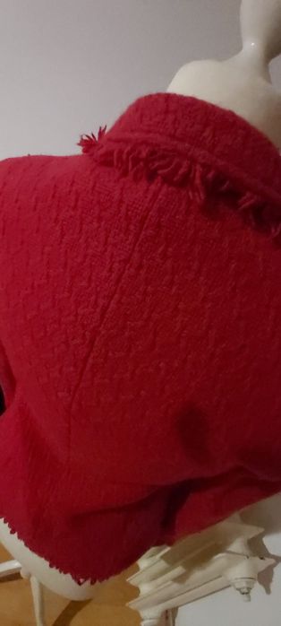 Sacou din lana, Rosu