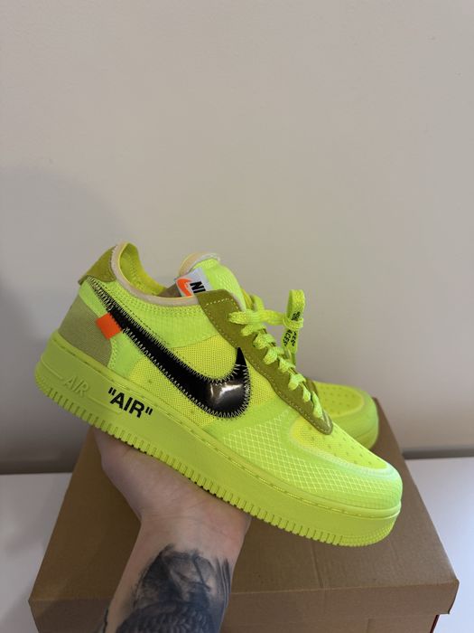 Nike AF1 x Off White Volt 42