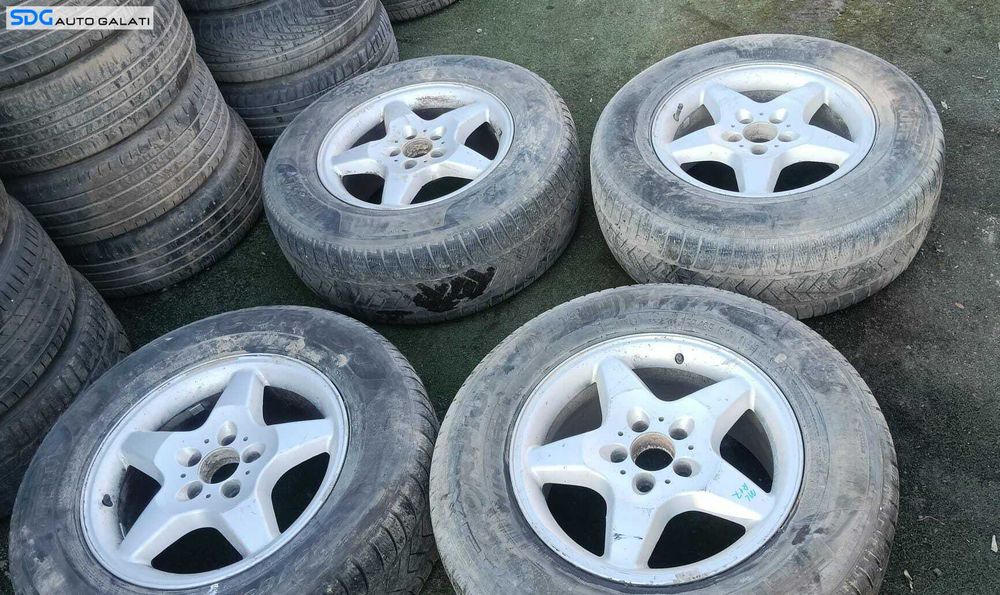 Set 4 Jante Roti Aliaj 255 65 R17 Mercedes ML W163 1997 – 2005 Cod 1634010402 [MX0193]