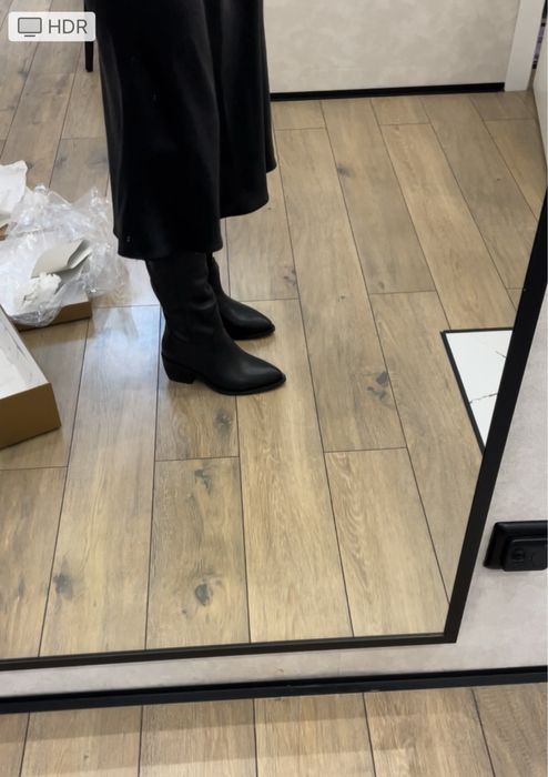 Сапоги зимние казаки