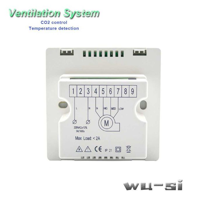 Контроллер СО2(углекислого газа)+термометр
