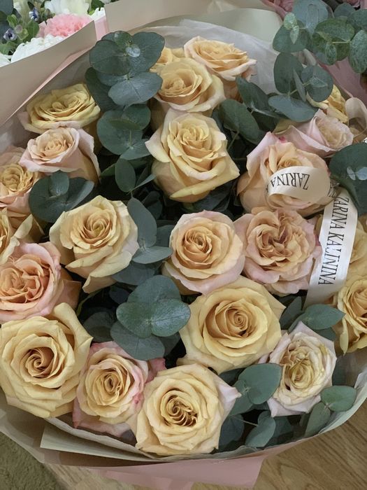 Свежие букеты цветов