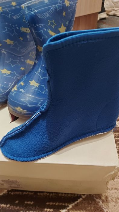 Детские резиновые сапоги