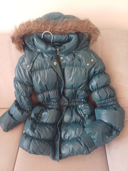 Много топло яке на Benetton с гъши пух