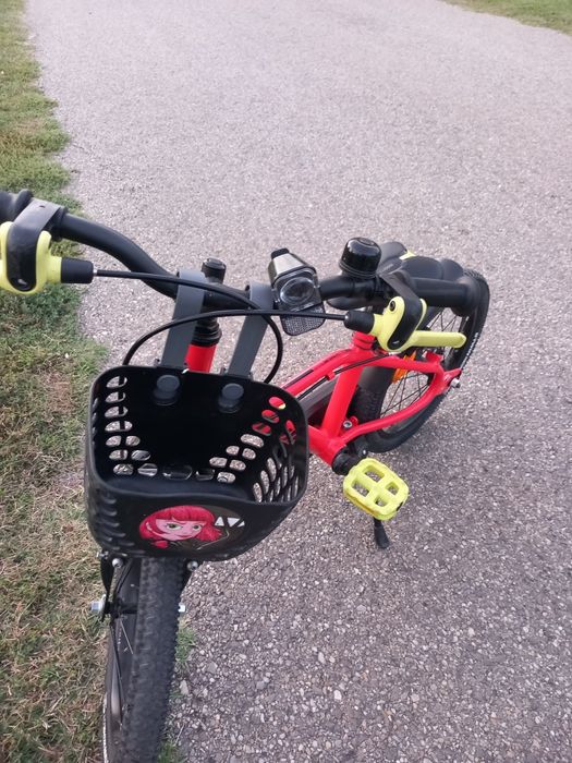 Bicicleta copii dacatlon 16 inch betwin rosie