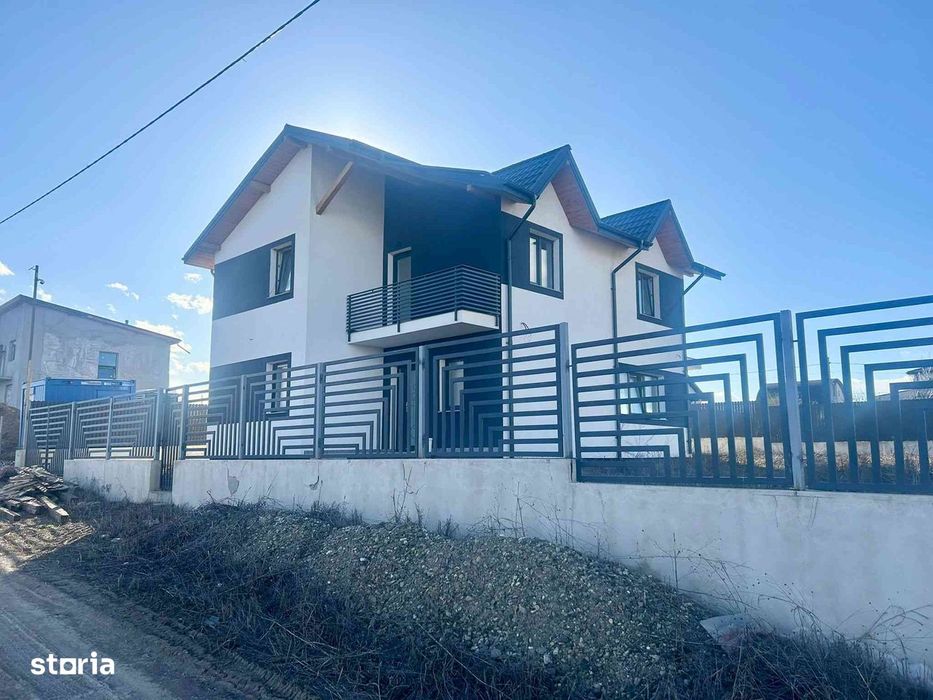 Vila cu etaj Breazu Pădurea Mârzești – 4 camere, încălzire pardoseală