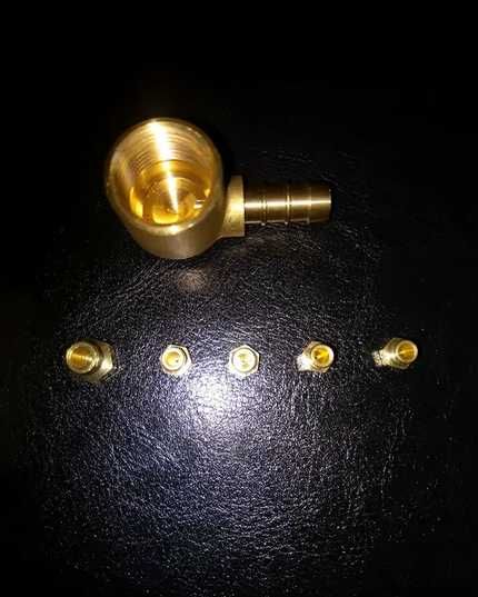 Vând set diuze ARAGAZ, pentru gaz de butelie și racord de furtun