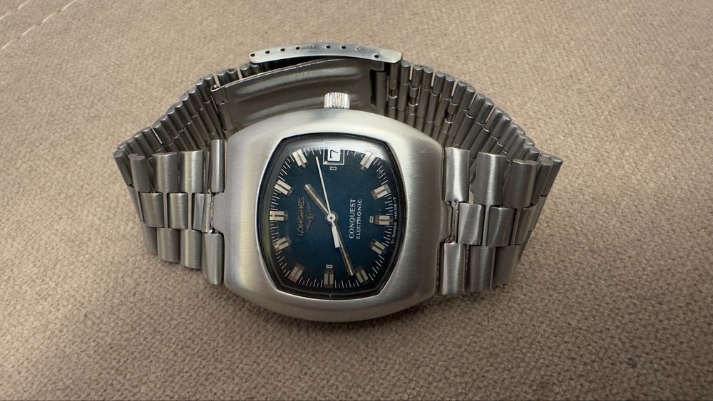 ceas Longines conquest electronic an 1970