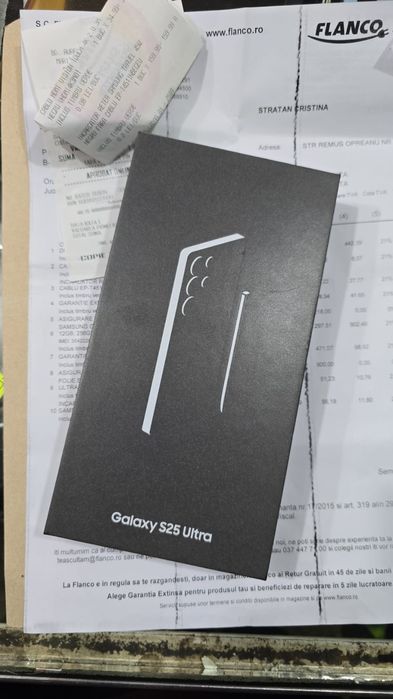 Samsung Galaxy S25 Ultra 256gb nou cu factura