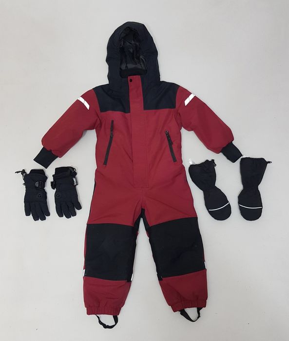 Salopeta Everest, Overall schi, combinezon zăpadă unisex nr 104 mănuși