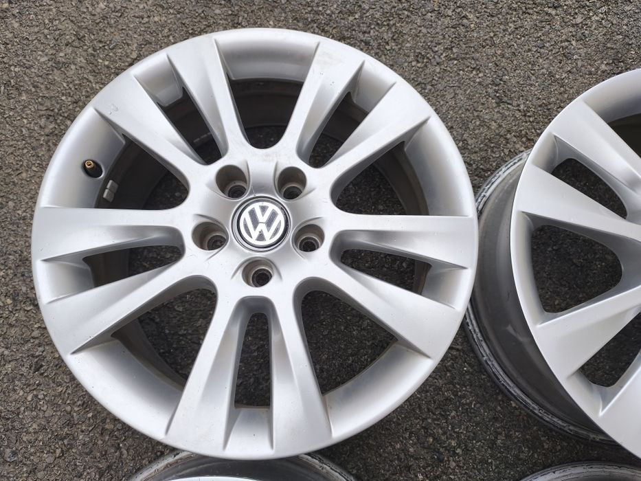 Сеат;Seat/VW;Фолксваген - 17 цола 5x112; 4 бр. Оригинални лети джанти