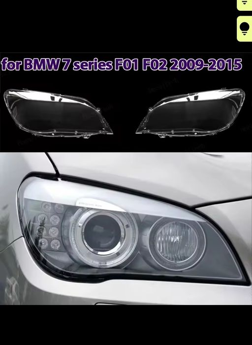 Set Sticla Sticle Far Faruri Bmw Seria 7 F01 F02 BMW 2009 - 2015