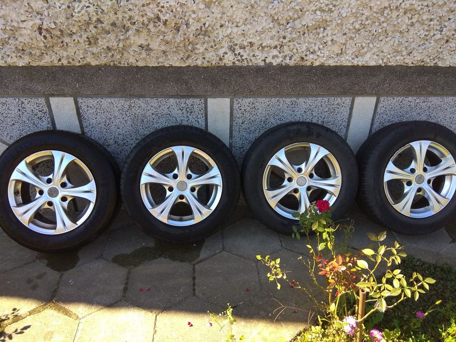 Летни гуми с джанти + болтове