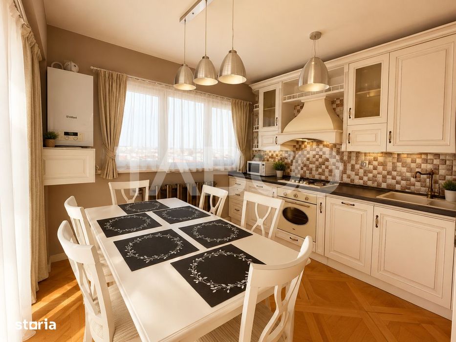 Penthouse cu 4 camere parcare subterana si 80 mp terasa Mihai Viteazul