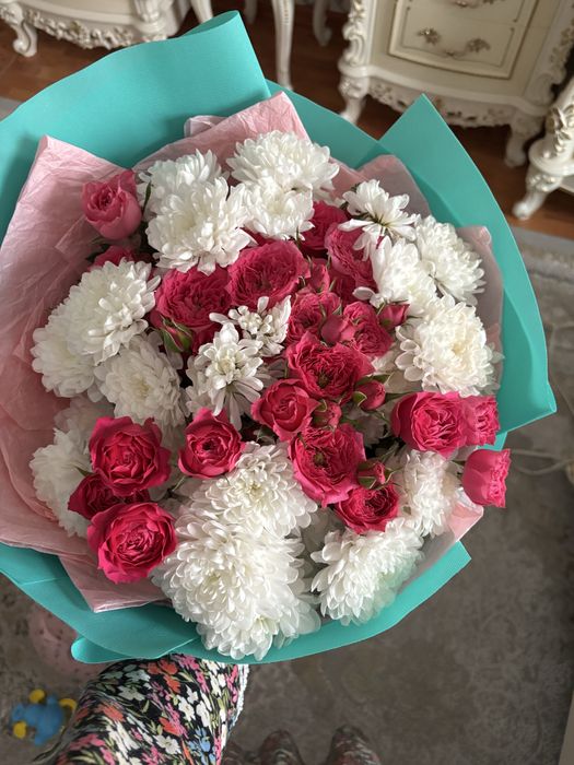 Букет цветы нежный