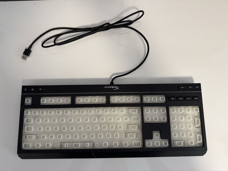 Tastatura Gaming HyperX Alloy Core RGB, USB, Layout US, negru