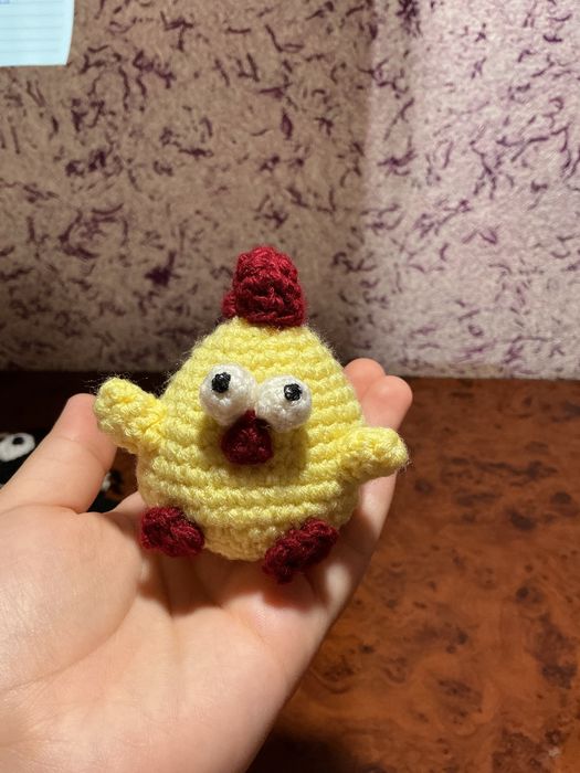Вязанная игрушка Бумчи