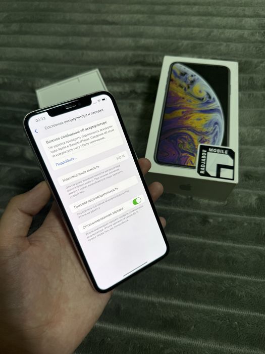 iPhone XS Max 256gb 100% LL